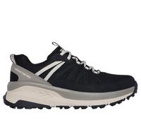 Skechers Men's Switch Back - Venture Seeker Sneaker in Black/Taupe, Size 7 | Synthetic/Textile