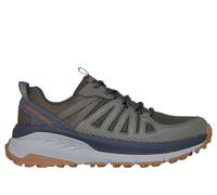 Skechers Men's Switch Back - Venture Seeker Sneaker in Green, Size 7.5 | Synthetic/Textile