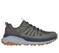 Skechers Men's Switch Back Venture Seeker Trekking Low Cut Shoes, Gray Synthetic/Textile/Multi Trim, 11 UK