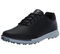SKECHERS GO GOLF TEMPO GF GOLF SHOES - BLACK / GREY - 9 UK