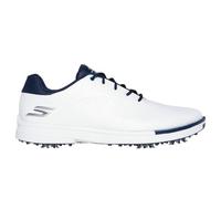 Skechers Men's Tempo Waterproof Lightweight Golf Shoe Sneaker, White/Navy Spiked, 7 UK