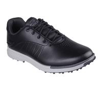 Skechers Men's Tempo Spikeless Waterproof Lightweight Golf Shoe Sneaker, Black/Grey, 7 UK