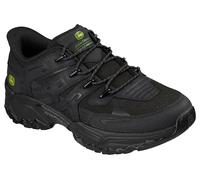Skechers Men's Terraform Pierce Trainers, Black Leather/Synthetic/Textile, 11