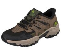 Skechers Men's Terraform Pierce Trainers, Brown Leather/Synthetic/Textile/Black Trim, 12