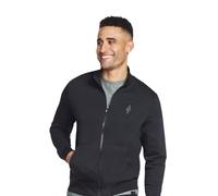Skechers Men's The Hoodless Hoodie Gowalk Everywhere Jacket Sweatshirt, Black, S UK