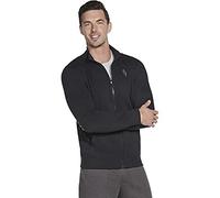Skechers Men's The Hoodless Hoodie Gowalk Everywhere Jacket Sweatshirt, Blue, S UK