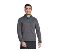 Skechers Men's The Hoodless Hoodie Ottoman Jacket, Asphalt, XL