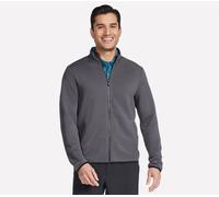 Skechers Men's The Hoodless Hoodie Ottoman Jacket, Asphalt, S