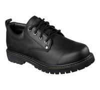 Skechers Tom Cats Black Lace Mens Shoes Leather