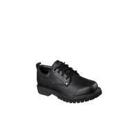Skechers Tom Cats Black Lace Mens Shoes Leather