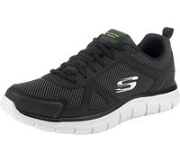 Skechers Men's Track Bucolo Oxford, Black White, 9.5 UK