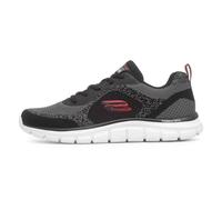 Skechers Men's Trainers Track Glendor - Lace-Up, Black, UK 10
