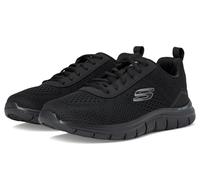 Skechers Men's Track Leshur Sneaker, Black, 11 UK