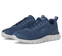 Skechers Men's Track-Leshur Sneaker, Blue, 9.5 UK
