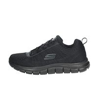 Skechers Men's Track Moulton Trainer, Black, 10.5 UK