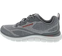 Skechers Men's Track Pohlter Trainer, Charcoal, 13 UK