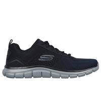 Skechers Men's Track Ripkent Trainers, Navy Mesh/Black Trim, 8 UK