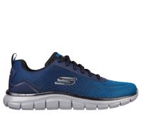 Skechers Men's Track - Ripkent Sneaker in Navy Blue/Blue, Size 12 | Textile/Synthetic, Vegan, Machine Washable