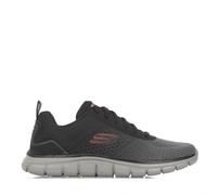 Skechers Mens Track Ripkent Trainers in Black Mesh - Size UK 7