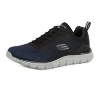Skechers Men's Trainers Ripkent 232399, Lightweight Memory Foam, Navy Mesh/Black Trim, UK 11