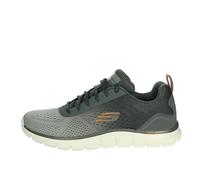 Skechers Men's Track Ripkent Trainers, Olive Mesh/Synthetic, 9.5 UK