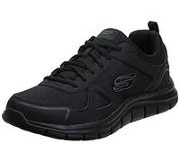 Skechers Men's Track Scloric Oxford, Black, 12 UK Wide