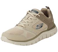 SKECHERS Mens Track Syntac Trainers Taupe 9