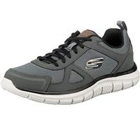 Skechers Men's Running Shoes Lace Up Jogger W - Memory Foam - Grey 9.5 UK
