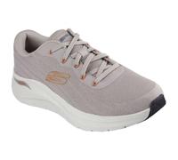 Skechers Usa Goga Mat Arch Goodyear Relaxed Fit Slip On Trainers - Beige, Beige, Size 9, Men Beige