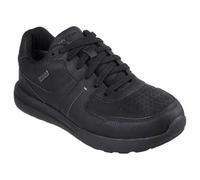 Skechers Mens Trainer-NETSON Sneaker, Black Synthetic, 6.5 UK