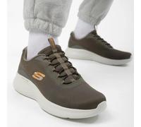 Skechers Mens Trainers Skech-Lite Olive Green Vegan Lightweight Memory Foam Shoe