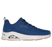 Skechers Men's Tres-Air UNO - Casairal Sneaker in Navy Blue, Size 12 | Synthetic/Textile
