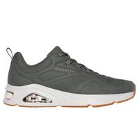 Skechers Men's Tres-Air UNO - Casairal Sneaker in Olive, Size 8 | Synthetic/Textile
