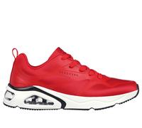 Skechers Men's Tres-Air Uno - Revolution-Airy Sneaker in Red, Size 9 | Synthetic/Textile