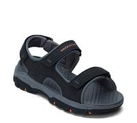 Skechers Men's Tresmen-Garo Open Toe Water Sandal, Black, 13 X-Wide