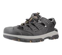 Skechers Men's Tresmen Menard Sandals, Black Synthetic/Mesh, 7 UK