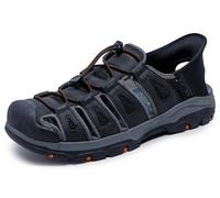 Skechers Men's Tresmen-Norvick Fisherman Sandal, Black, 8.5