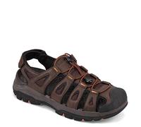 SKECHERS Mens Tresmen Outseen Sandals Chocolate 7