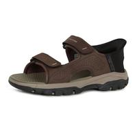 Skechers Men's TRESMEN Reece Sport Sandal, Chocolate, 10 UK