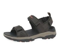 Skechers Men's Tresmen Ryer Sandals, Chocolate Mesh/Synthetic, 13 UK