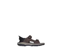 Skechers Men's TRESMEN Reece Sport Sandal, Chocolate, 8 UK