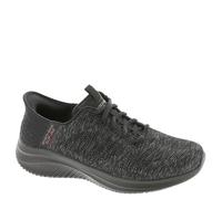 Skechers Men's Ultra Flex 3.0 New Arc Slip-in Sneaker, Black/Black, 8 UK Wide