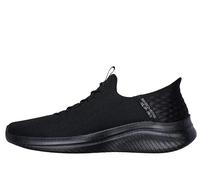 Skechers Men's Ultra Flex 3.0 Right Away Sneaker, Black Mesh Trim Black, 11 UK