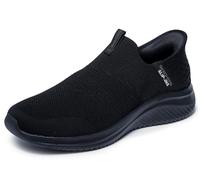 Skechers Men's Ultra Flex 3.0 Smooth Step Slip-in Loafer, Black, 6 UK