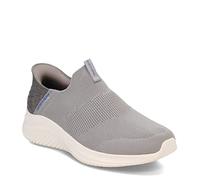 Skechers Men's Ultra Flex 3.0 Smooth Step Sneaker, Grey, 6 UK Wide (232450W)