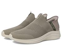 Skechers Men's Ultra Flex 3.0 Viewpoint Slip-in Loafer, Taupe/Olive, 10