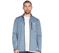 Skechers Mens Ultra Go Equalizer Full Zip Hoodless Hoodie