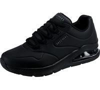 Skechers Mens Uno 2 Air Around You Sneaker, Black Duraleather Black Trim, 9.5 UK