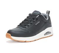 Skechers Mens Uno - Alder Trainers - Black/Grey - 11 UK