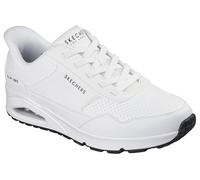 Skechers Mens Uno Banksia Luxe Shoes Slip On Running Lace Up